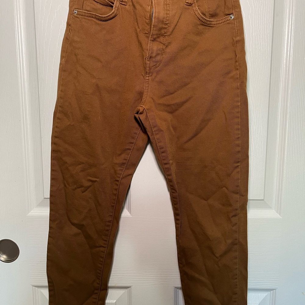 Bershka Brown Jeggings